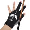 ANIMSWORD Breathable and Comfortable Billiard Pool Gloves Fits on Left Hand or Right Hand 3 Finger for Snooker Cue Sport Glove. view 1