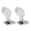 1/2 Pcs 60 Marine Boat 316 Stainless Steel Hand Rail Fitting End-Right Support Bracket Stanchion Hardware For22/ 25mm Tube (1, 7/8inch) view 1
