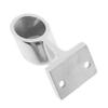 1/2 Pcs 60 Marine Boat 316 Stainless Steel Hand Rail Fitting End-Right Support Bracket Stanchion Hardware For22/ 25mm Tube (1, 7/8inch) view 3