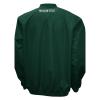Franchise Club Men's FC Big Logo Pullover Jacket, XL, Michigan State Spartans-Green view 2