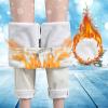 Fleece Lined Leggings Women High Waisted Thick Warm Soft Thermal Hiking Yoga Pants Lounge Pants Fluffy Sleepwear Beige view 3