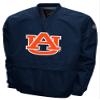 Franchise Club Men's Big Logo Windshell V-Neck Pullover Jacket (Auburn, Medium) view 1