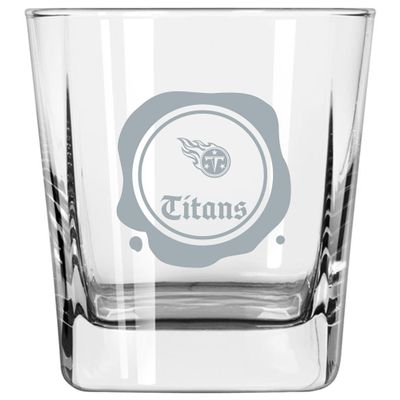 Logo Brands Tennessee Titans 14oz. Frost Stamp Old Fashioned Glass