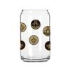 Logo Brands New Orleans Saints 16oz. Smiley Can Glass view 1
