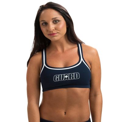 Dolfin Women's Solid 2-Piece Top Navy XS