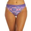 Dolfin Women's Print Contemporary Knot Front Brief Patchwork S view 1