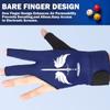 ANIMSWORD Breathable and Comfortable Billiard Pool Gloves Fits on Left Hand or Right Hand 3 Finger for Snooker Cue Sport Glove. view 2