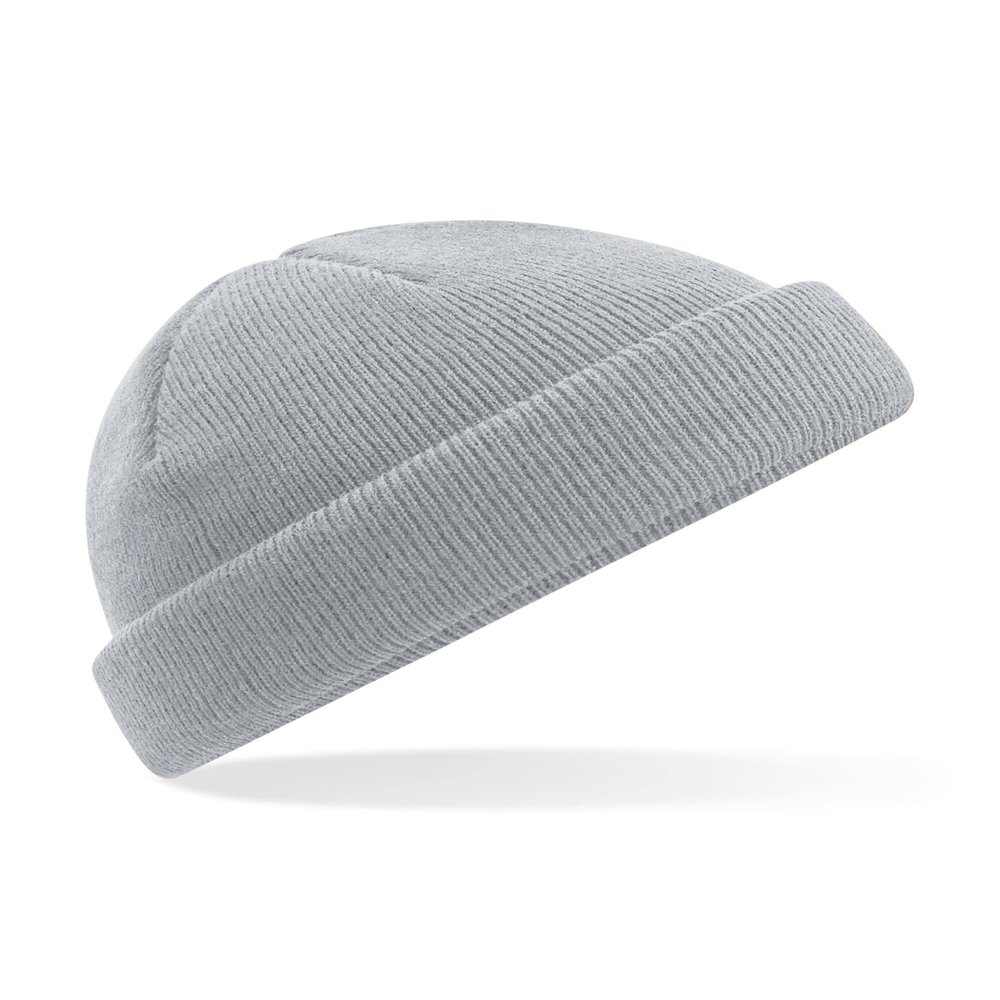 COOZO Recycled Mini Fisherman Beanie - Light Grey - One Size
