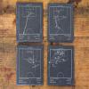 Greatest Chelsea Plays: Slate Coasters (Set of 4) | Best Gift Idea for Sports Lovers | Chelsea Historic Moments Gifts view 2