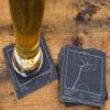 Greatest Chelsea Plays: Slate Coasters (Set of 4) | Best Gift Idea for Sports Lovers | Chelsea Historic Moments Gifts view 3