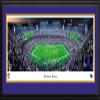 Baltimore Ravens Football - 44x18-inch Double Mat, Deluxe Framed Picture by Blakeway Panoramas view 1