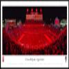 NC State Football, Light It Red - Framed Print by Blakeway Panoramas view 1