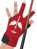 ANIMSWORD Breathable and Comfortable Billiard Pool Gloves Fits on Left Hand or Right Hand 3 Finger for Snooker Cue Sport Glove. view 1