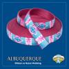 Country Brook Design - Albuquerque on Rose Nylon Webbing (1 Inch, 50 Yards) view 2