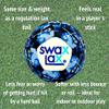 SWAX LAX Lacrosse Training Ball - Indoor Outdoor Practice Less Bounce & Rebounds (1 Blue Camo Sticks) view 3