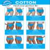 Fruit of the Loom Women's Eversoft Cotton Hipster Underwear, Tag Free & Breathable, Hipster - 12 Pack - White/Black/Blue, 5 view 3