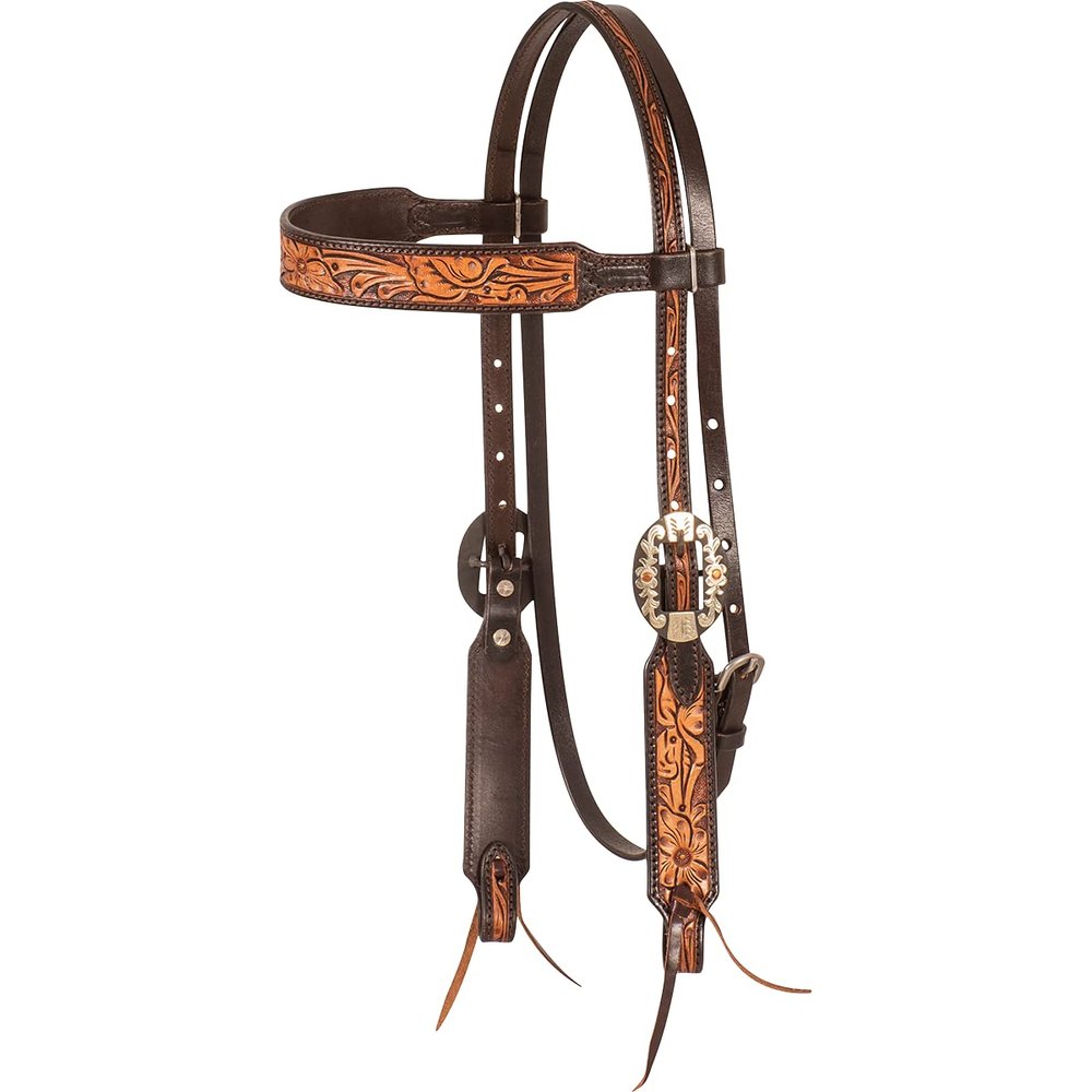 Cashel Browband Two-Tone Headstall