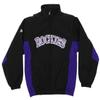 Outerstuff MLB Boys Youth (8-20) Double Climate Full Zip Jacket, Colorado Rockies, Medium (10-12) view 1
