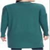 Member's Mark Ladies Super Soft Cardigan (as1, Alpha, s, Regular, Regular, Standard, Astro Teal, S) view 2