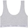 Calvin Klein Kids Girls' Modern Cotton Bralette 2-Pack, Wild Flower/Heather Grey, Large view 3