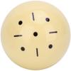 Champion 2-1/4" Billiard Practice Training Pool Cue Ball (6 dot, 16 Balls/Box, Purple, Black, Green, Blue, Red (Black dot) view 1