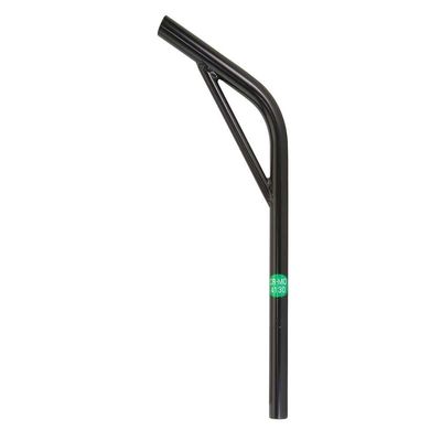 Lowrider Bike Cro-Mo Seatpost Pilar 22.2 x 400mm W/Support Black.