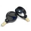 ihreesy 2 Pieces Motorcycle Handlebar Mirrors,Adjustable Rear View Mirror Wide Angle Motorcycle Side Mirrors Aluminum Alloy Rearview Mirror for Motorcycle view 3