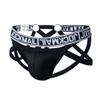JOCKMAIL Mesh Breathable Jockstrap Athletic Supporters for Men Jock Strap Male Underwear Black view 3