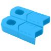 Bicycle Crank Protector, 4pcs Universal Bike Crank Protector Crankset Silicone Bicycle Crank Arm Boot Gear Covers Bike Cranksets Crank Boot Protectors Crank Protector Mountain Bike Crank Covers(Blue) view 1