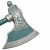 23.5 Inch Fantasy Medieval Assassin Valhalla Foam Viking Axe Set for Videogame Replica Cosplay LARP Costume Halloween view 2