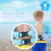 COVACURE Toddler Swim Vest - Swim Float for Girls and Boys 22-66lbs, Toddler Floaties for Child Learn Swiming Training, Infant Safety Swim Aid Jacket for 2-8 Years Old (Blue) view 3