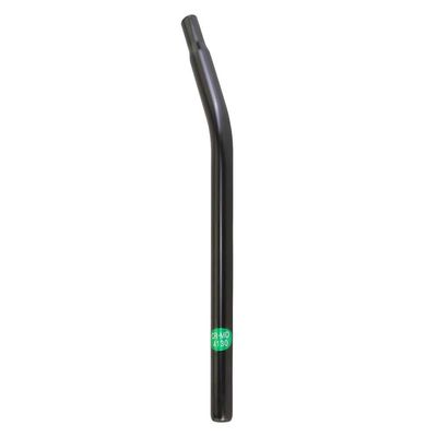 Lowrider Bike Cro-Mo Seatpost Pilar 27.2 x 400mm W/O Support Black.