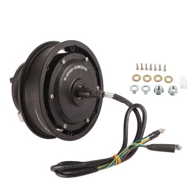 Acouto 10 inch hub motor, Wheel Hub Motor 500W-1200W 36V60V 75KM/H Drum Brake for 10in Electric Bike Motorcycle Scooter Tire