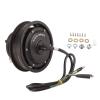 Acouto 10 inch hub motor, Wheel Hub Motor 500W-1200W 36V60V 75KM/H Drum Brake for 10in Electric Bike Motorcycle Scooter Tire view 1