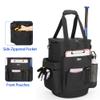 Goburos Baseball Ball Bucket with Large Capacity, Softball Coach Bag with Anti-Slip EVA Bottom, Space for Bat, Gloves, Scoreboards and Other Accessories view 4