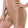 YiZYiF Women's Oil Glossy High Waist Workout Gym Shorts Dance Hot Pants Bikinis Yoga Booty Shorts Coffee Medium view 3