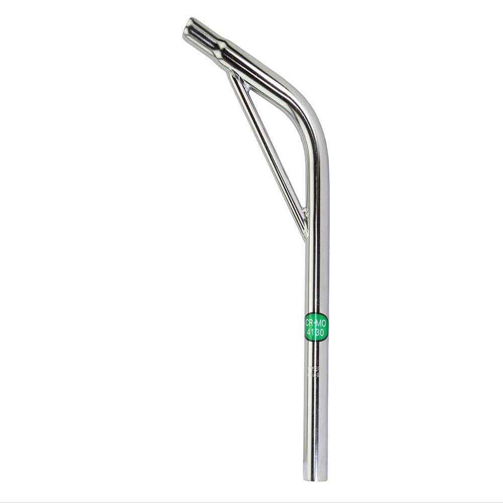 Lowrider Bike Cro-Mo Seatpost Pilar 25.4 x 400mm W/Support Chrome.