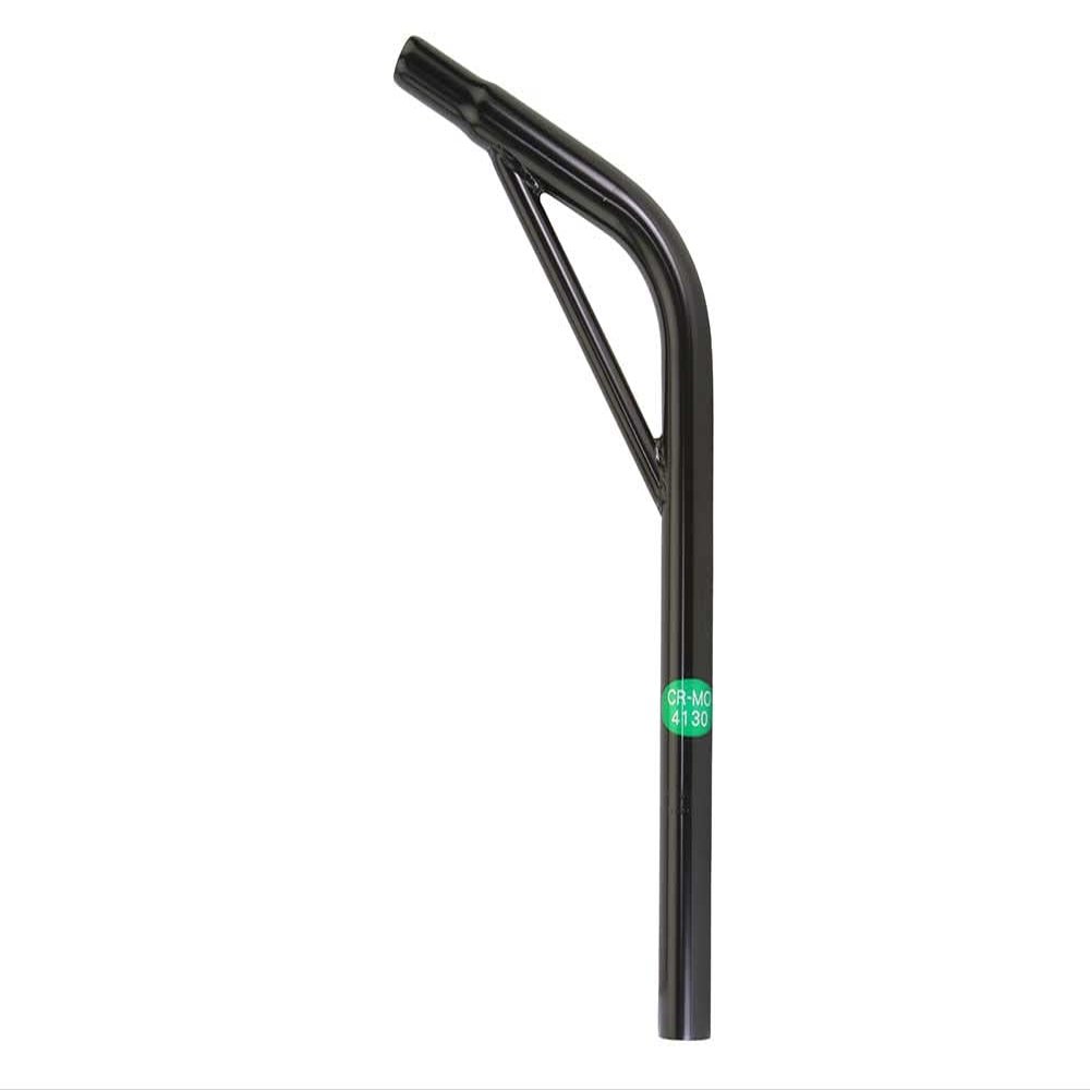 Lowrider Bike Cro-Mo Seatpost Pilar 25.4 x 400mm W/Support Black.