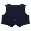 RUNQHUI Kids Boys' V-Neck Suit Vest Gentleman Formal Outfit Tuxedo Waistcoat Pants Clothing Set Navy Blue 2 Years view 2