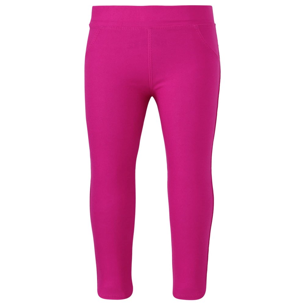 Kvysinly Kids Girls Ice Figure Skating Pants Practice Over Boots Pants Thin Tights Trousers Training Skate Leggings Type A01 Hot Pink 7-8 Years