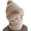 Women's Cycling Windproof Scarf Hat (US, Alpha, One Size, Light Brown) view 1
