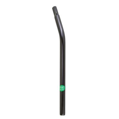 Lowrider Bike Cro-Mo Seatpost Pilar 25.4 x 400mm W/O Support Black.