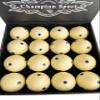 Champion 2-1/4" Billiard Practice Training Pool Cue Ball (6 dot, 16 Balls/Box, Purple, Black, Green, Blue, Red (Blue dot) view 1