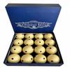 Champion 2-1/4" Billiard Practice Training Pool Cue Ball (6 dot, 16 Balls/Box, Purple, Black, Green, Blue, Red (Black six dot) view 1