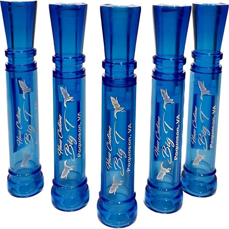 Haus Customs Cutdown Duck Call (Transparent Blue)