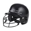 Custom Personalized Baseball Batting Helmet,Customize Your Image Logo Text (Style1-Black+Mask, Senior) view 1
