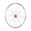 Lowrider Bike 700 Alloy Front 6/Bolt Disk Wheel 36 Spoke 14gSilver 3/8 Q.R/Axle Double Wall Silver. view 1