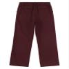 Hularka Kids Boys Gentleman Suit Pants Elastic Waistband Belt Loop Pants for Wedding Birthday Party Burgundy 2 Years view 4