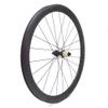 catazer Carbon Gravel Wheels 700C Road Disc Brake Wheelset 45x28mm Clincher Tubeless Ready Ratchet hub XDR Thru Axle 12x100mm 12x142mm Center Lock view 3