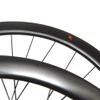 catazer Carbon Gravel Wheels 700C Road Disc Brake Wheelset 45x28mm Clincher Tubeless Ready Ratchet hub XDR Thru Axle 12x100mm 12x142mm Center Lock view 4